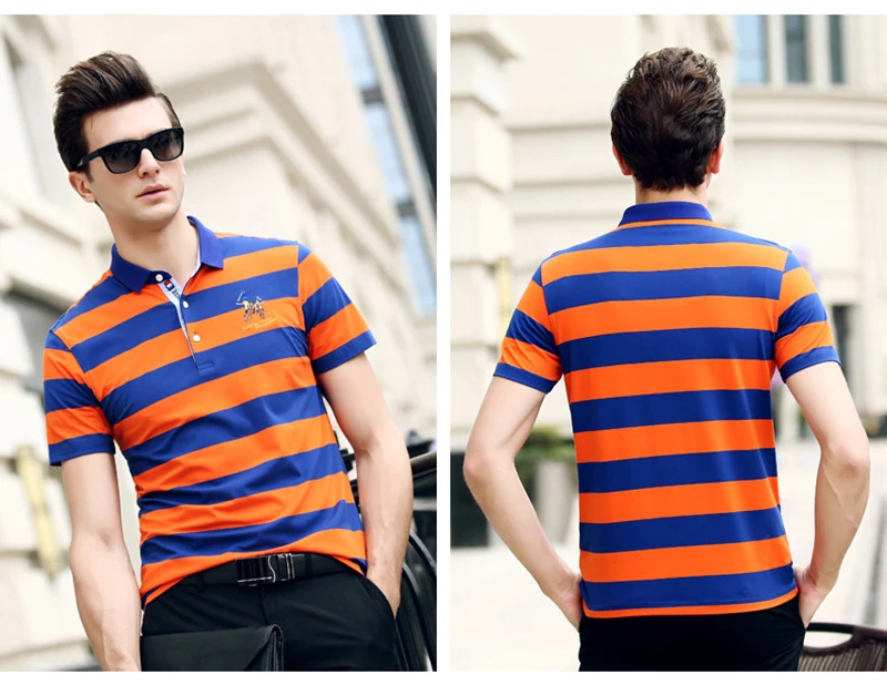 Qualite мужские поло Dete A Manches Courtes Hommes de polo деловые повседневные Raye Coton Chemise рубашка поло, Мужская Marque solide Polo
