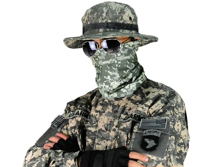 

Открытый Кемпинг воротник Военный Специальный Тактический Камуфляжный шарф дышащая маска шаль накидки теплая Пыленепроницаемая ультрафи...