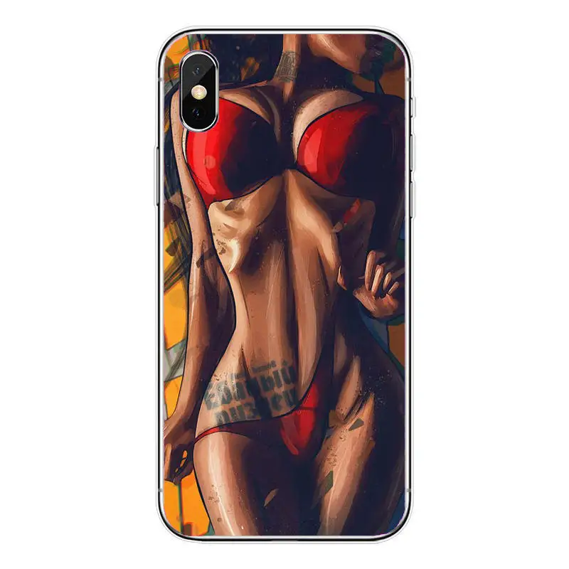 TPU Мягкий силиконовый чехол для iphone 6 6S 7 8 Plus 5S 5 SE X 10 XR XS Max - Цвет: TPU