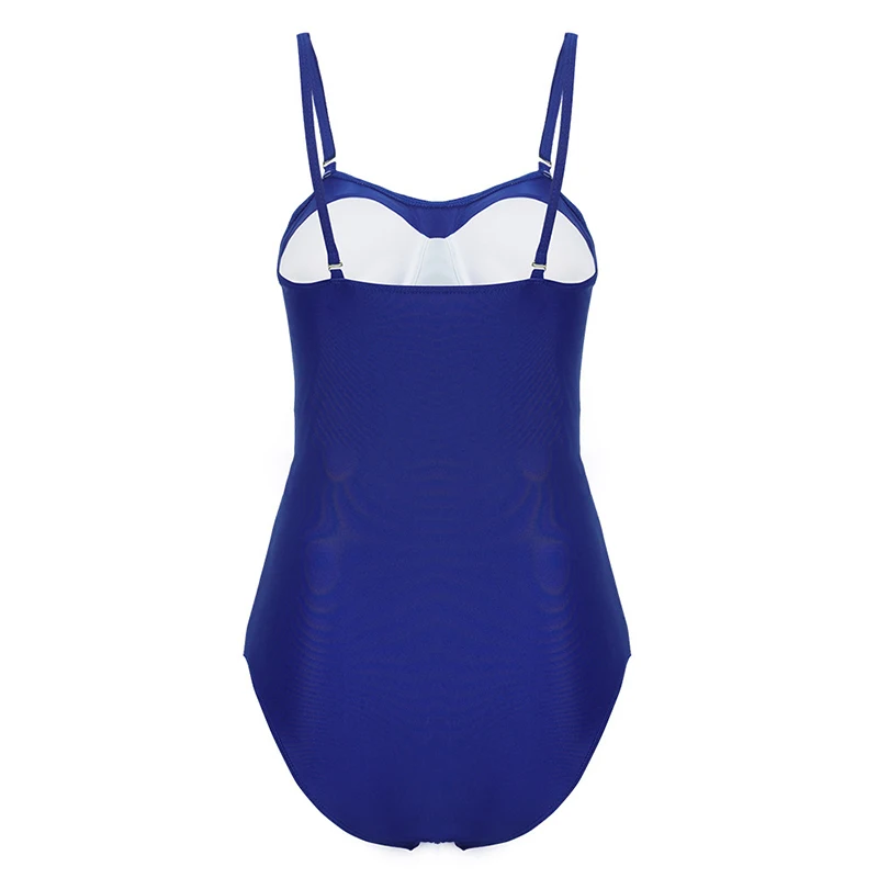 2020 размера плюс купальники для женщин с принтом в полоску горошек Купальники