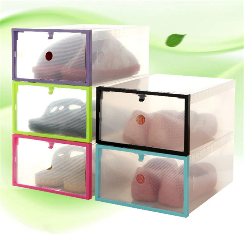 Новый 1 шт. 29*20 5*11 5 см Складной Stackable Ясно Пластик ящик случае Организатор Box