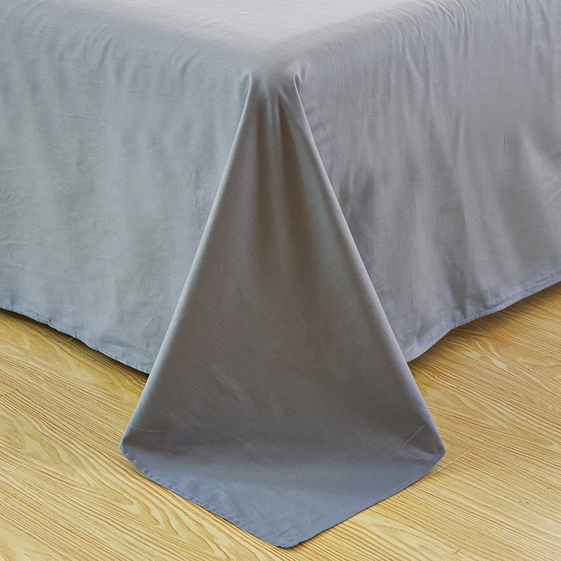 Новый продукт Маленький милый кот серое постельное белье 100% хлопок современное