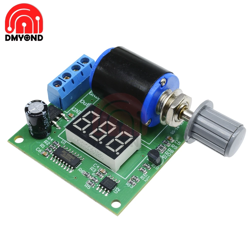 Цифровой генератор сигналов Модуль платы 4-20mA 3 цифры дисплей DIY Kit регулируемый ток точность частота DC 12 В 24 В