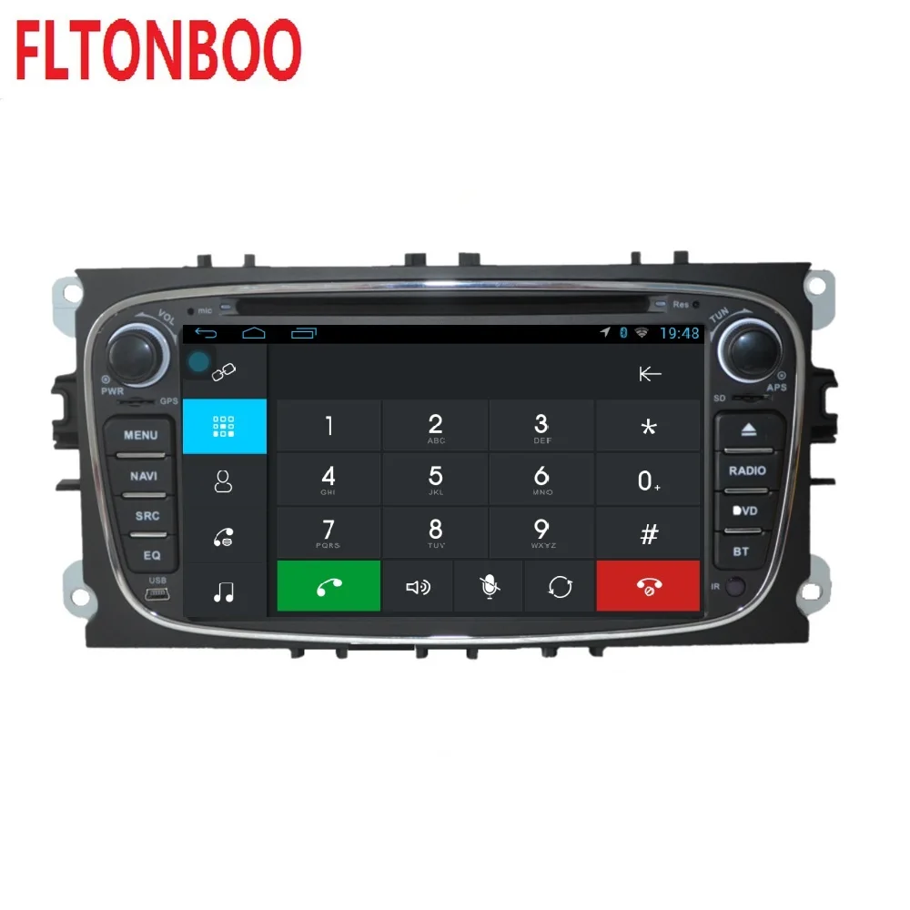 7 дюймов Android 9 для Форд Фокус 2 mondeo DVD радио gps навигации 3G BT Wi Fi 1 ГБ quad core Поддержка