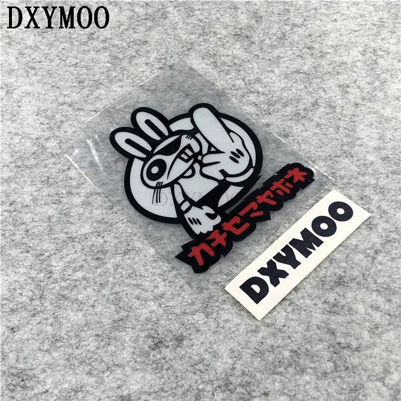 

Car Styling Decals Japan Drift Rabbit D1 Motorcycle Car Stickers 3M Reflective 11x9cm