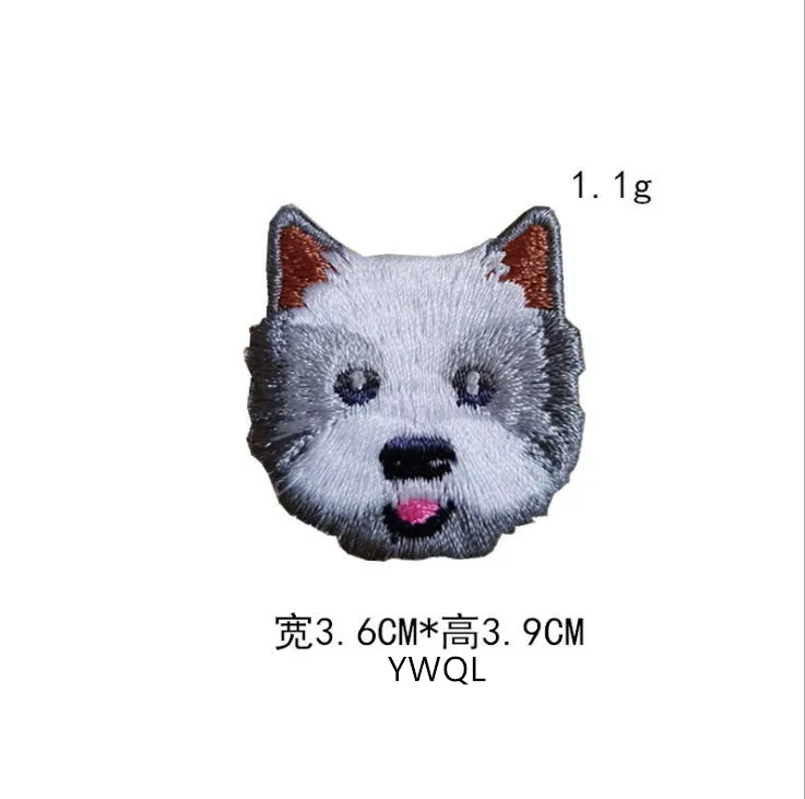 10 pcs of style 22 Новое поступление, 10 шт., милые животные, вышитые нашивки, железные джинсы, пальто, футболка, сумка, обувь головные уборы, Декор, мотив, эмблема, аксессуар - Цвет: 10 pcs of style 22