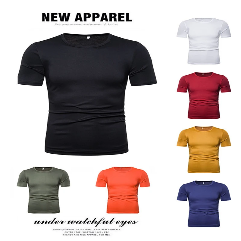 Новый Одноцветный Спортивный Повседневный пуловер с короткими рукавами крутая