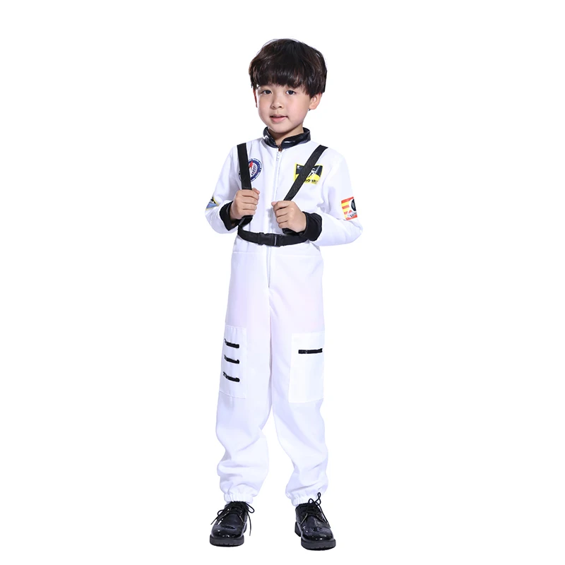 Костюмы на Хэллоуин дети мальчик авиации костюмы астронавтов пилот косплэй плюс