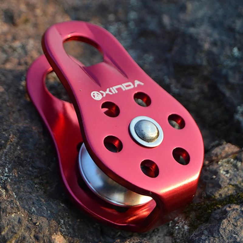 Шнур для альпинизма одиночный фиксированный шкив оборудование выживания