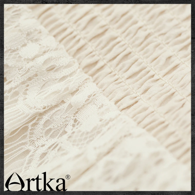 Artka 2015 женская ретро новая коллекция летней одежды v образным вырезом коротким рукавом классическое