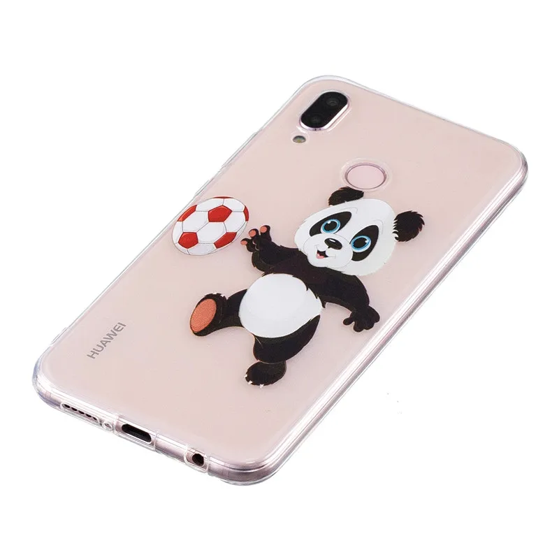 The new high - through painted TPU for Huawei P20 Lite phone case |