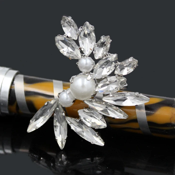 1 шт. серьги манжеты с кристаллами стразы жемчуг|rhinestone gems|cuff ringrhinestone fish |