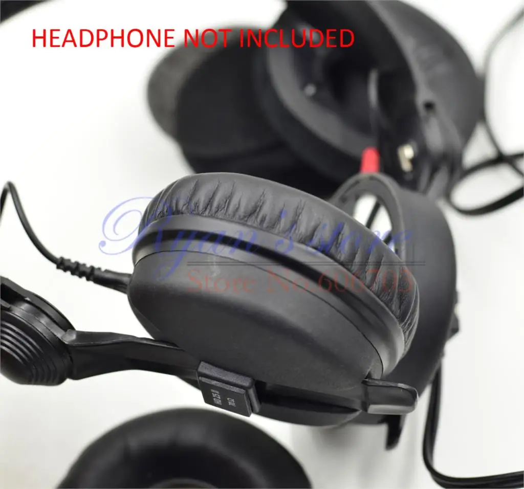 Сменные амбушюры для наушников Sennheiser HD 25 1 HD25 1ii HD25SP HMD25 HME25 HMEC25 HMEC45|leatherette