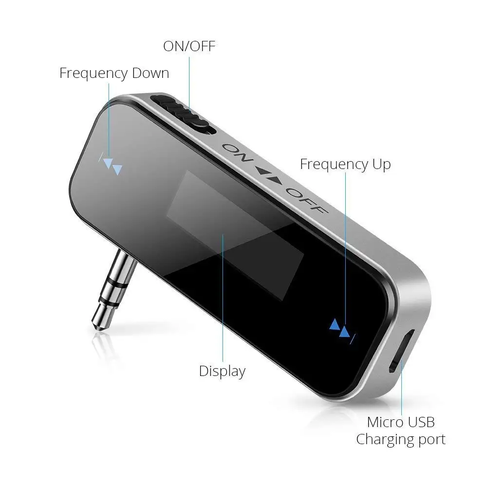Fm передатчик 3 5 мм музыкальный аудио Bluetooth беспроводной в автомобиле для iPhone FM