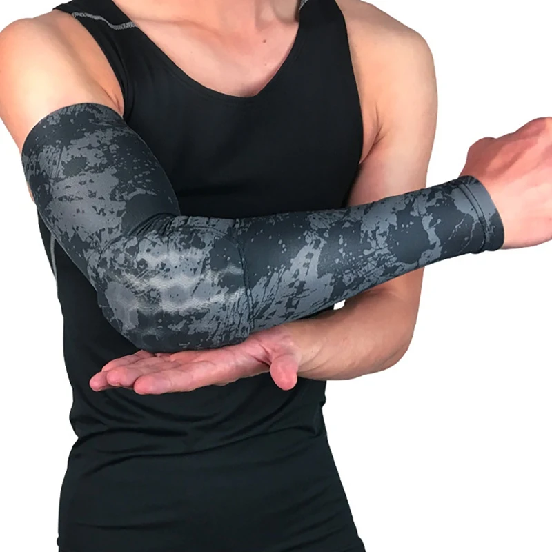 

Outdoor Sports Protective Gear Sports Elbow Guard Bumper Breathable Long Arm Sleeves