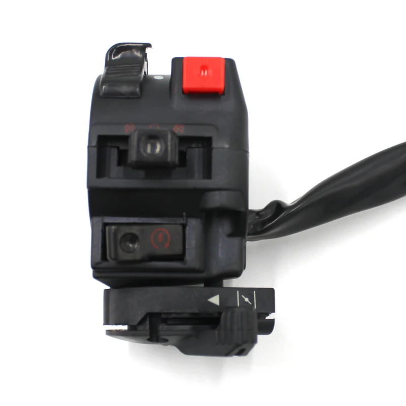 Eliteson 1 PC 5-Funtion 10 Wires Motorcycle Switch 22mm Headlight Flameout Start ATV Quad Button Handlebar Switch Assembly Choke