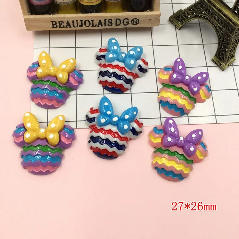 mix color Самый популярный кавайный Кабошон из смолы для волос, украшения, скрапбукинг, сделай сам - Цвет: mix color