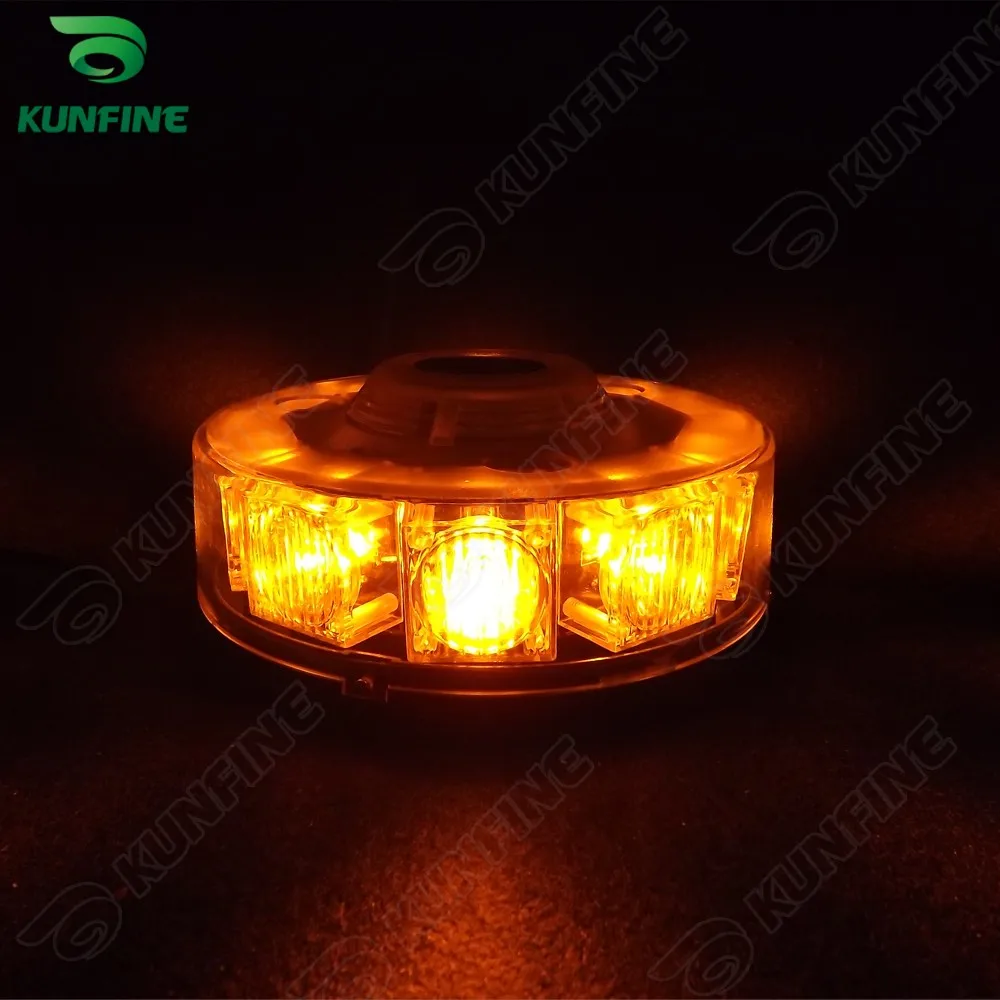 Round LED Strobe Light with High Power 8 Flash Patterns Include Magnet in the KF-L3017 | Автомобили и мотоциклы