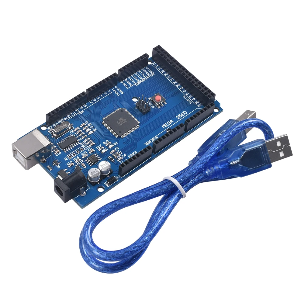 Мега 2560 R3 Мега 2560 REV3 ATmega 2560-16AU доска+ USB Совместимость для MKS GEN V1.4/BIGTREETECH GEN V1.0/Ramps 1,4 Ramps 1,5