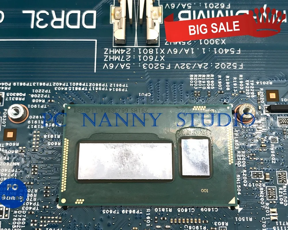 ПК Няня для Dell Inspiron 15 7537 материнская плата i7-4500U 02KN1H 2KN1H 12311-2 протестирована |