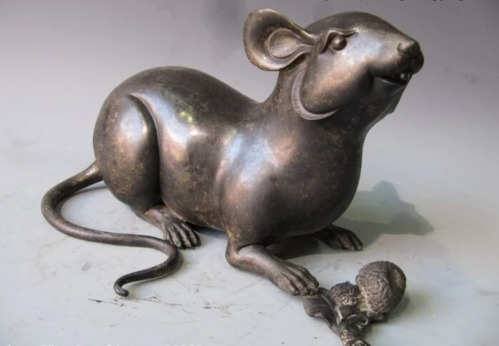 Бесплатная доставка S2661 китайская фолк рафинированная Чистая Бронзовая медная