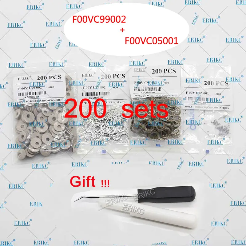 Steel Ball 1.34mm Erikc инжектор ремонтные комплекты F00vc99002 1,34 мм стальной шар F00vc05001 1,5 мм керамический шар F00vc05009 F00vc05008 F00rj02177 для Bosch - Цвет: Steel Ball 1.34mm