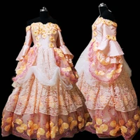 new pink vintage costumes 18th duchess retro medieval renaissance reenactment theatre civil war victorian dress d 297