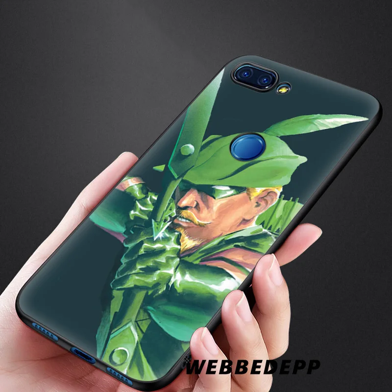 WEBBEDEPP Green Arrow Tv Soft Silicone Case for Xiaomi Redmi Note 7 6 6A 5 4 4X 4A S2 Plus Pro Lite Go |