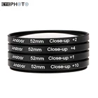 Набор фильтров для макросъемки Andoer 52 мм + 1 + 2 + 4 + 10 с чехлом для Nikon D7200 D5200 D3200 D3100 для Canon Sony Pentax