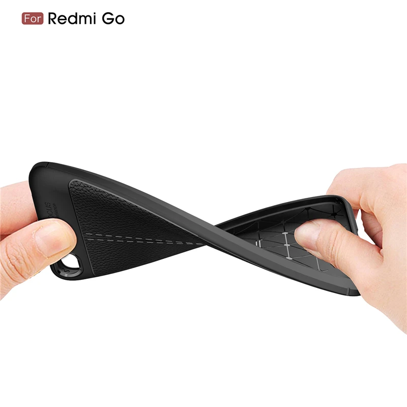 Чехол для Xiaomi Redmi Go стильный прочный силиконовый бампер чехол телефона GO защитный