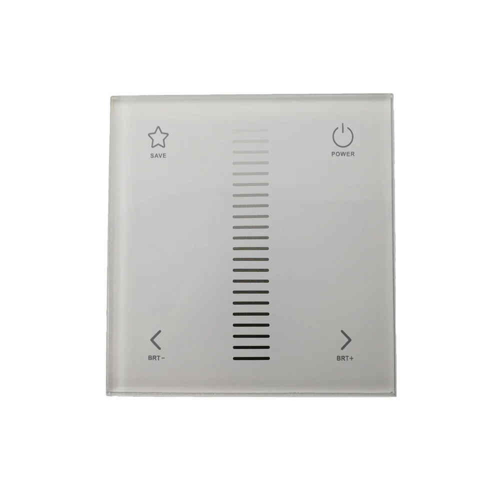 Новый E1 Сенсорная панель Led диммер DC12V 24 V вход 4A * 2CH 8A выход 2 4G RF беспроводной