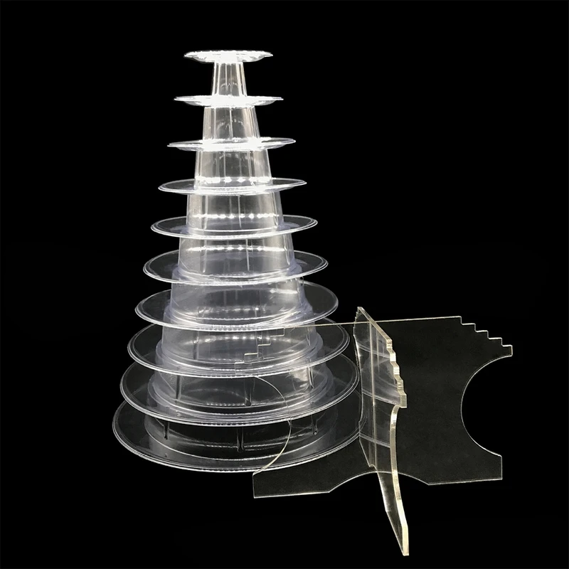 Multilayer Cake Stand Set For Wedding Cake Display Stand Round Holder Birthday Party Decorations Sugarcrafts Display Stands 7