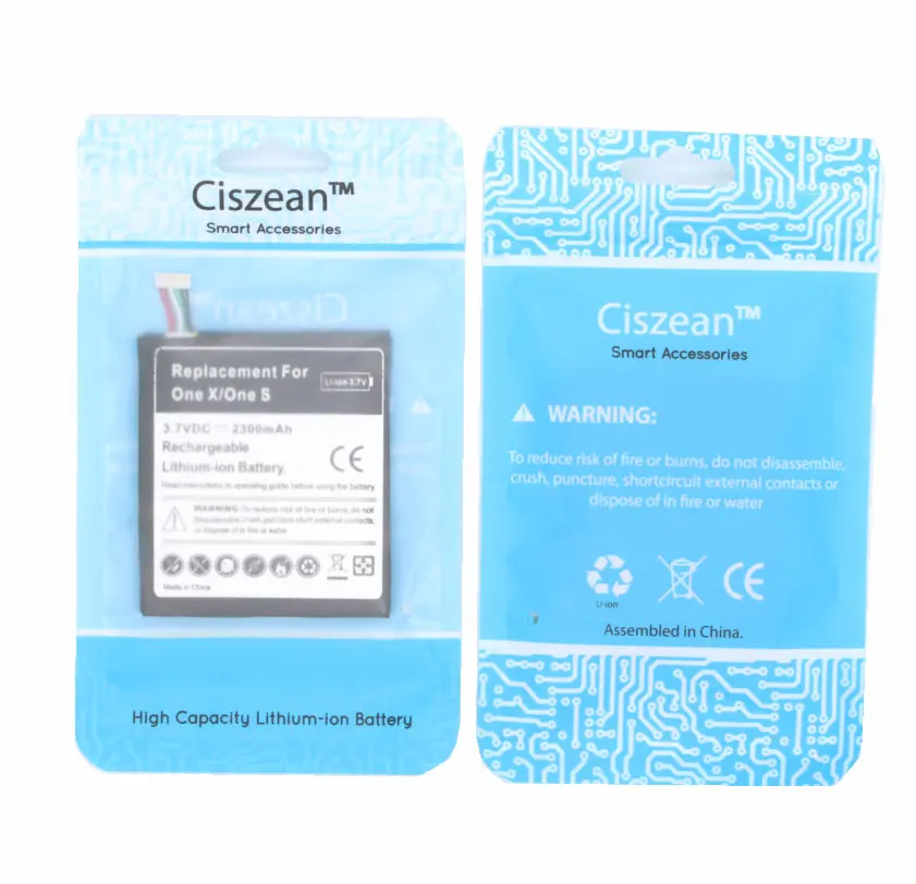 Сменный литий полимерный аккумулятор Ciszean 2300 мАч BJ83100 для HTC One X G23 S S720e Z520e Z520d S728e