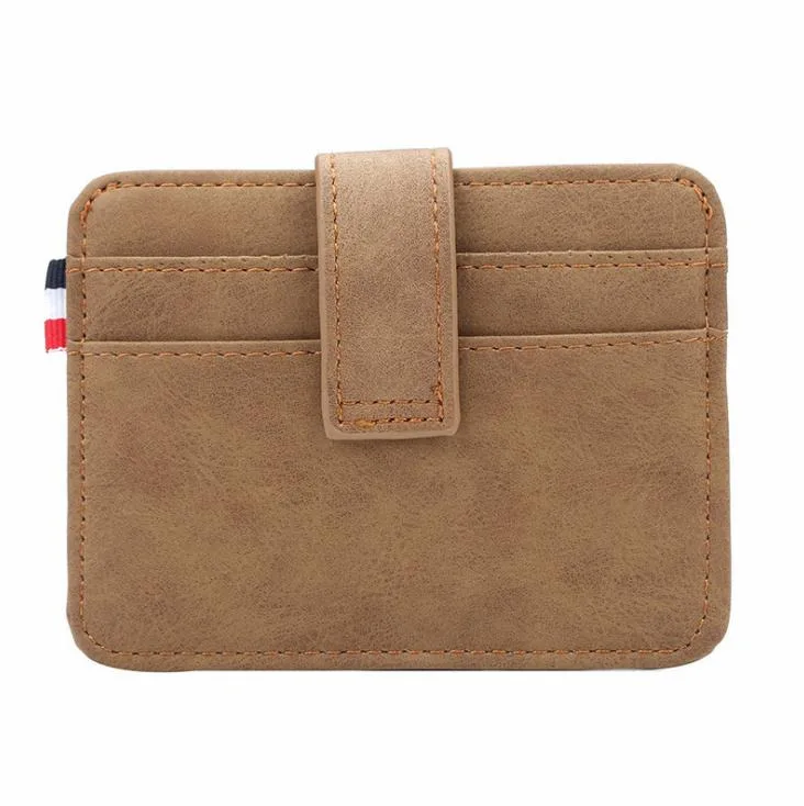 

Baellerry Super Slim Soft card wallet High Quality PU leather mini credit purse Card & ID Holders Men Wallet Thin Small !