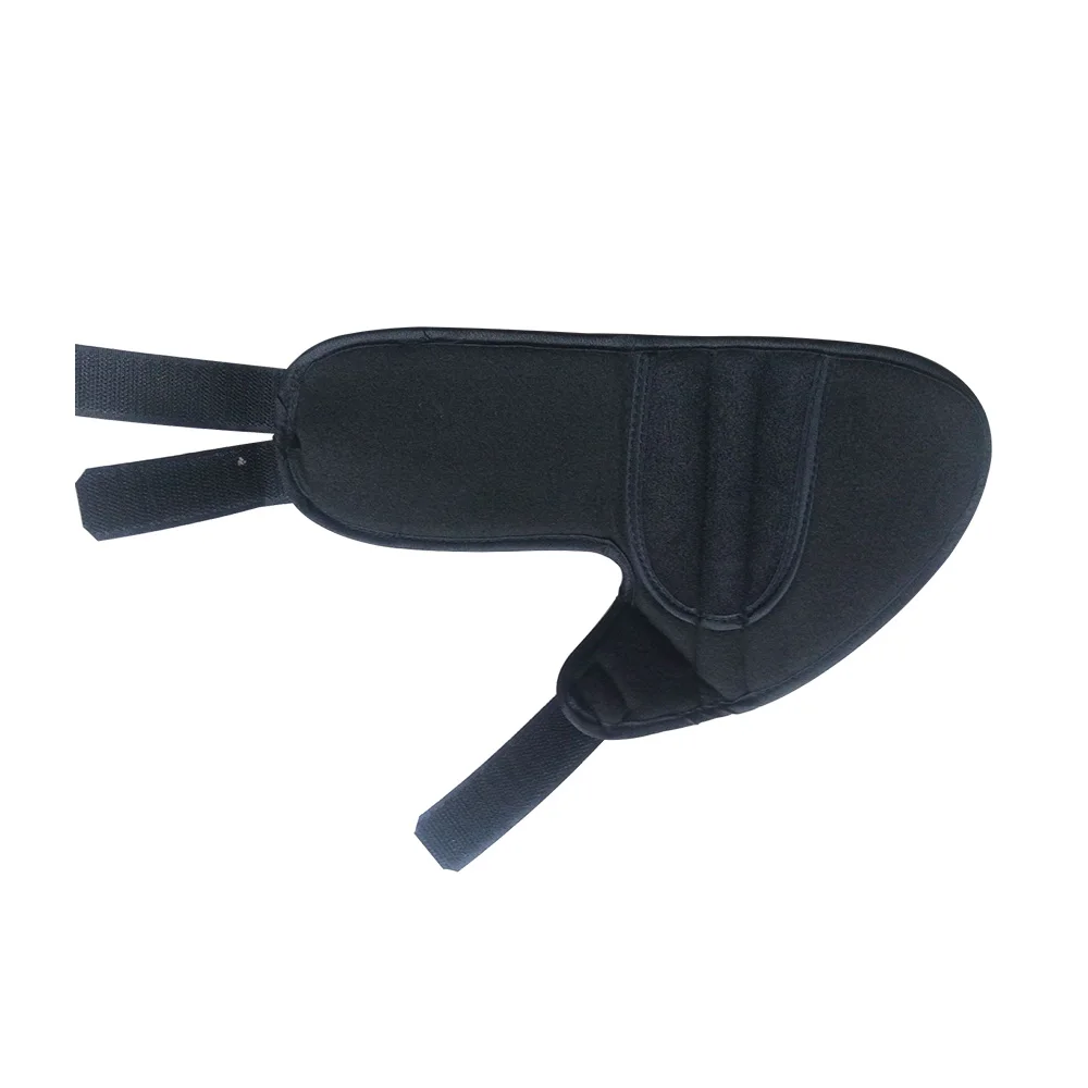 1 пара ортопедические стельки с отделителем для ног черного цвета Дышащие