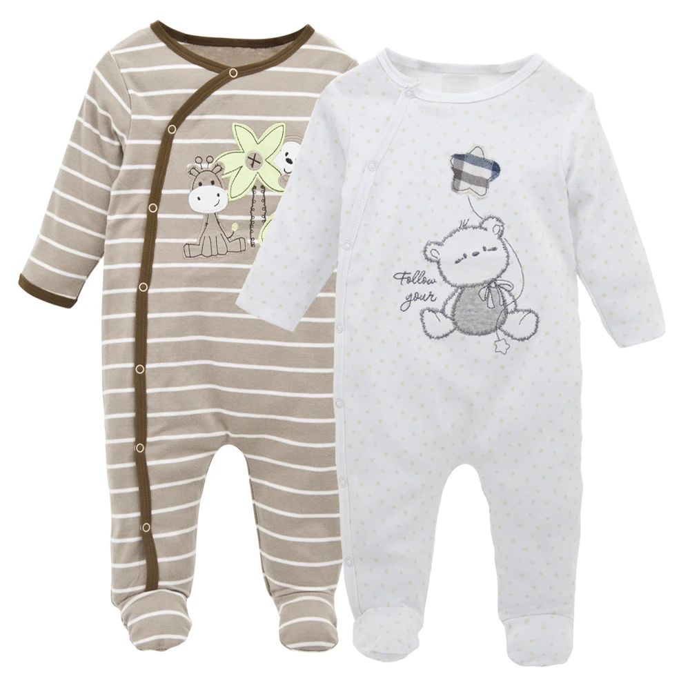 PY114546 Kavkas/комплект из 2 предметов, детский комбинезон весенний Одежда для новорожденных мальчиков Одежда для маленьких мальчиков комплект одежды для маленьких девочек Roupas Bebe, Комбинезоны для младенцев - Цвет: PY114546