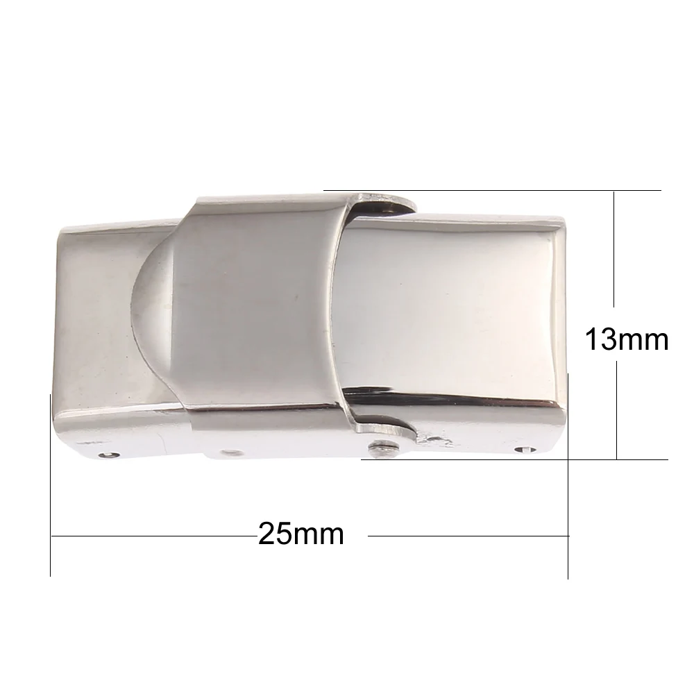 

Clasp For Bracelet Stainless Steel Band Clasps Silver Color Bangle Bracelets Jewelry DIY Making Accessories Hole10x4mm 5PCs/Bag