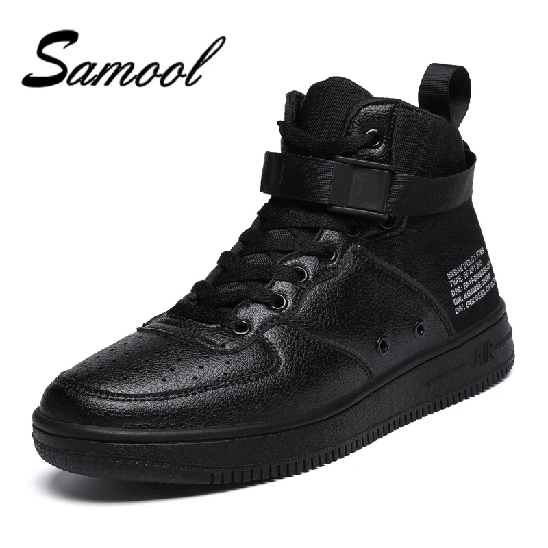 Зимние высокие стильная обувь мужские роскошные брендовые кроссовки белая