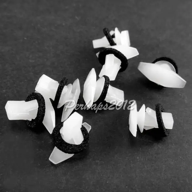 

100x OEM for Honda Acura for Civic Front & Rear Door Weatherstrip Clips Retainer 91530-ST5-003 Element Odyssey Pilot Ridgeline