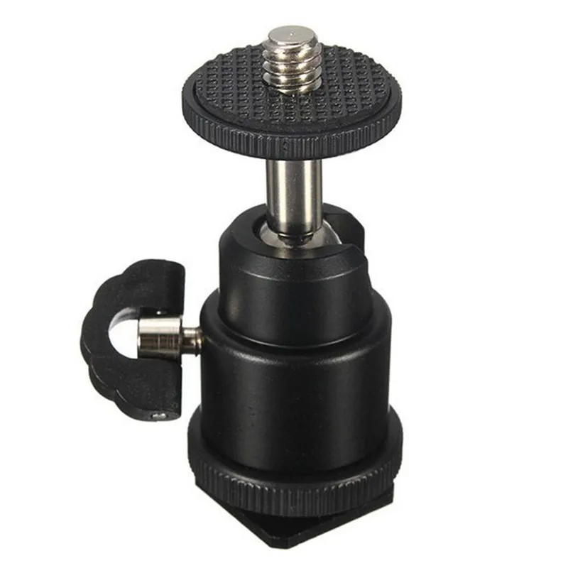 Адаптер для внешней вспышки с шаровой головкой и замком штатива камеры |