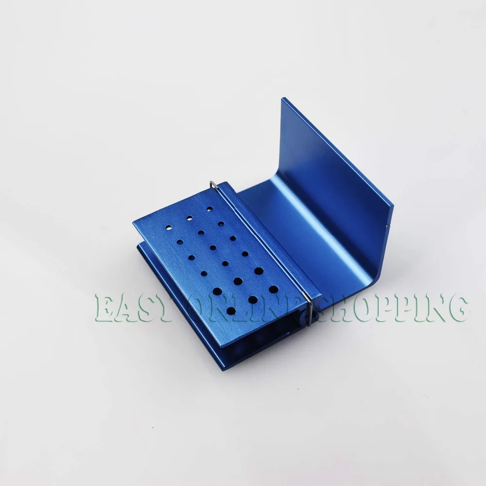 Стоматологический Бур Блок Endo Box Dental FG RA боры держатель блока синий|block mould|block