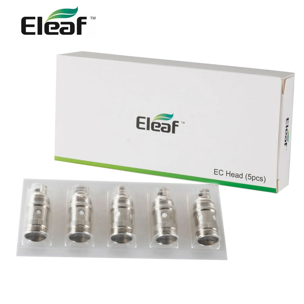 Сменные катушки Eleaf EC для атомайзера ijust 2/GS tank /Melo 2 /melo 3/melo 3 Mini/lemo 5 шт.|Испарители