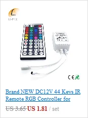 DC12V 24Key мини RGB контроллер ИК пульт дистанционного управления с мини диммером для 5050/3528 светодиодные ленты 12 В
