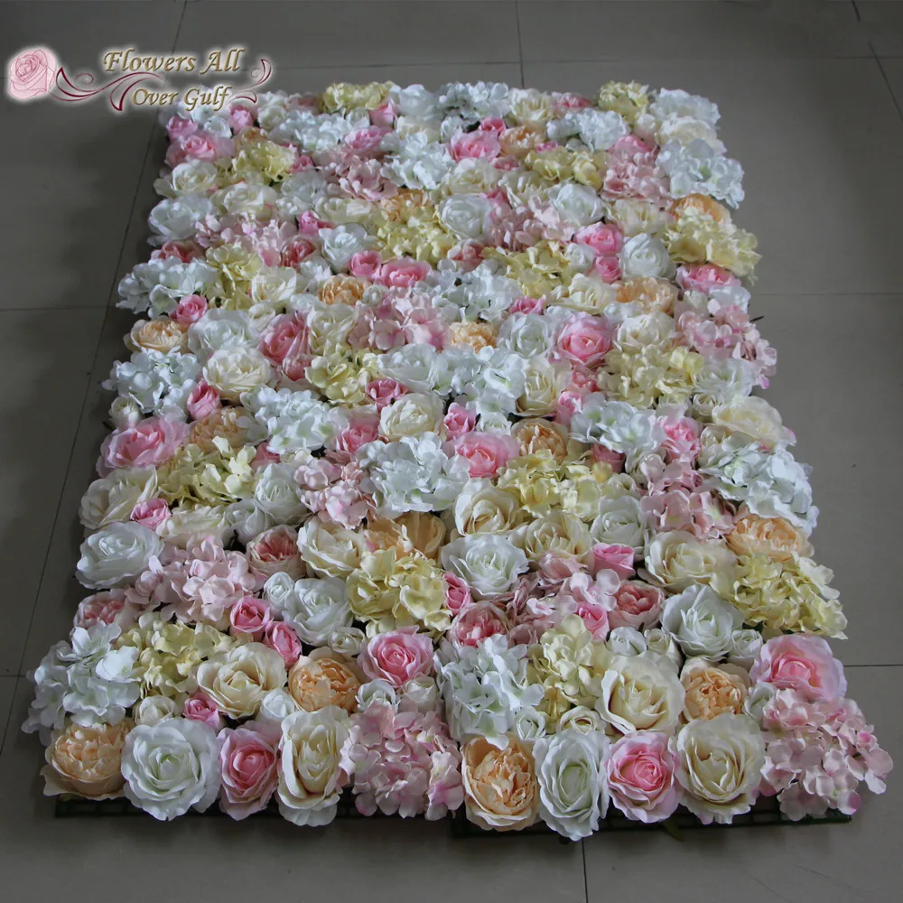 Искусственные цветы стены с европейской розой использовать для свадебного фона