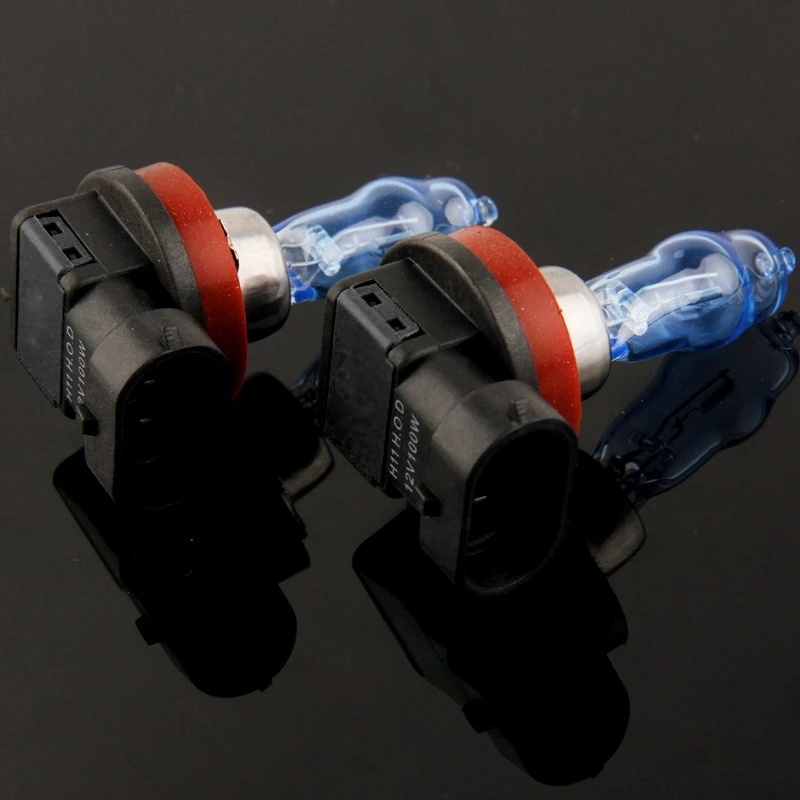 HOD H11 галогенная лампа супербелый Автомобильный фар 12 V 100 W 6000 K 2400LM цена для пары