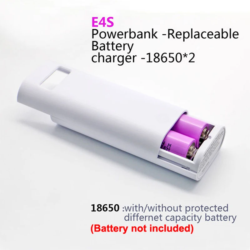 Внешний аккумулятор Soshine E4S с двумя USB портами и 2 слотами 18650|interface|interface usbinterface slots |