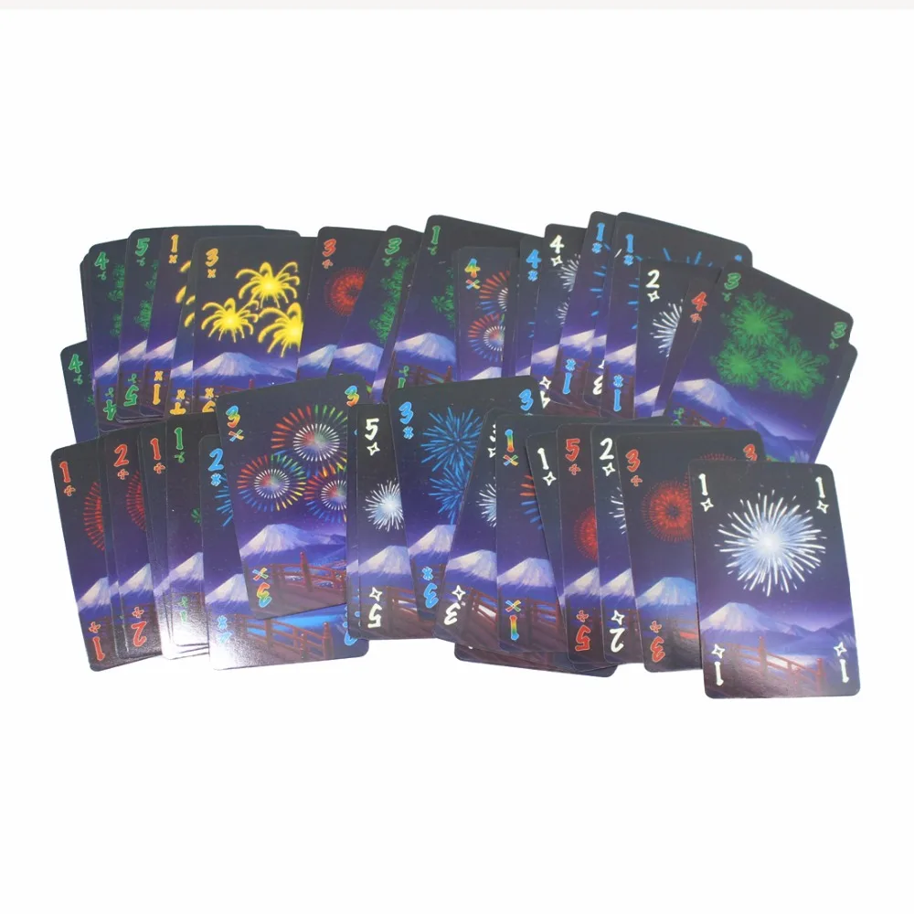 Hanabi для 2-5 игроков настольная игра английская инструкция отправить по