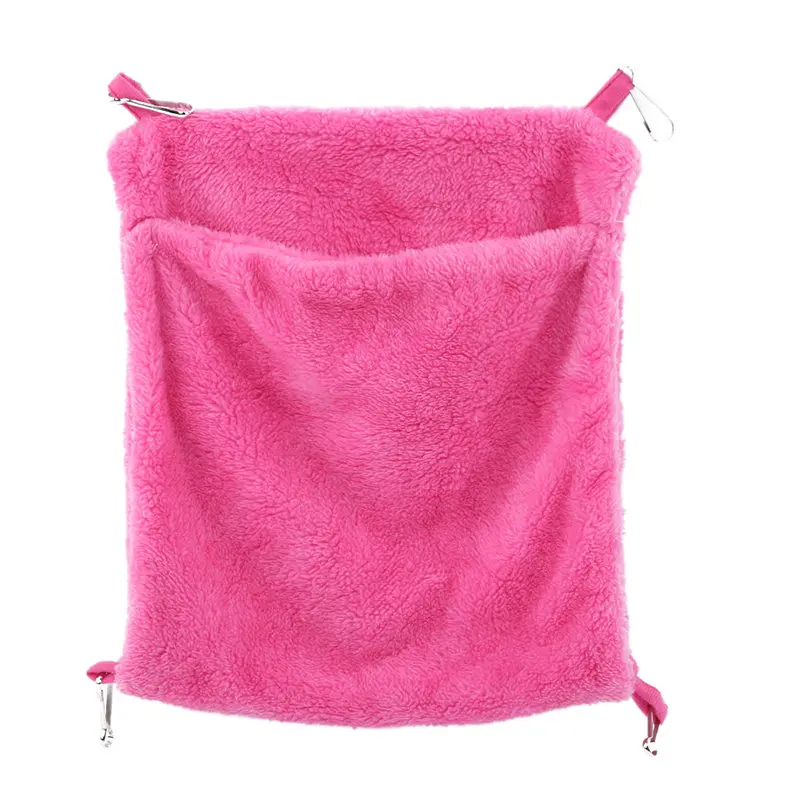 Мини домик с животными карманная кровать мягкая флисовая морская свинка белка