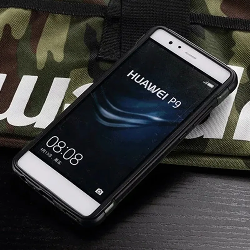 Army Camo Camouflage Back Cover For Huawei P9 P8 P10 Lite 2017 Hard Plastic Soft TPU Armor Case P20 Pro Plus |