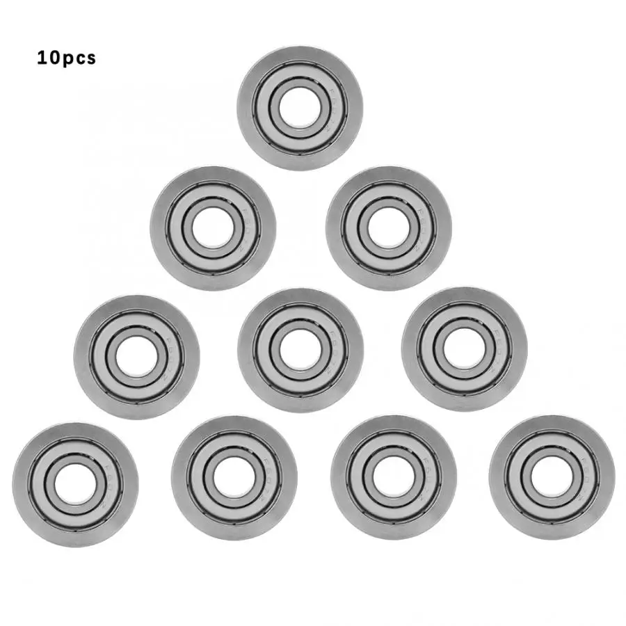 10 шт./компл. высокоскоростной двухсторонний глубокий паз стальной подшипник